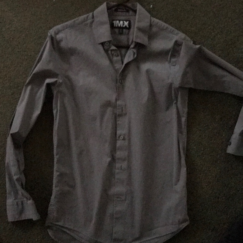 Small modern fit express 1MX dress shirt
